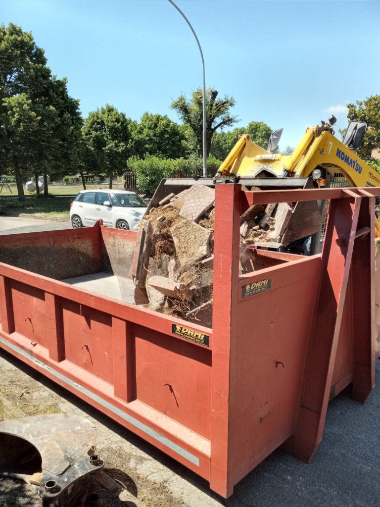 Cassone scarrabile trasporto inerti