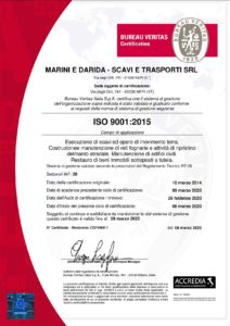 ISO 9001 Marini e Darida